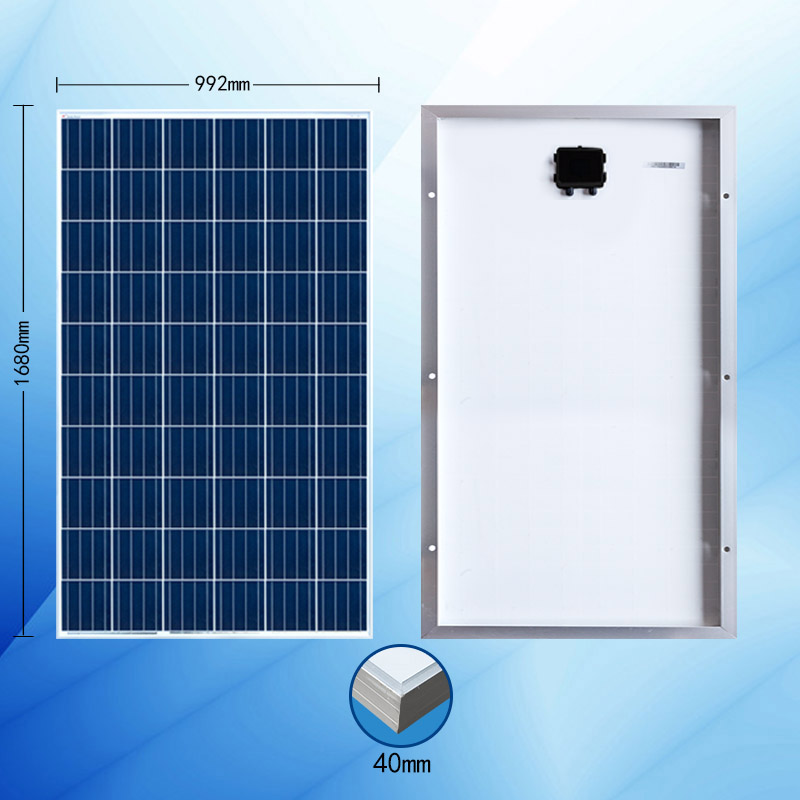 Poly-krystallinsk Solar Panel 250W