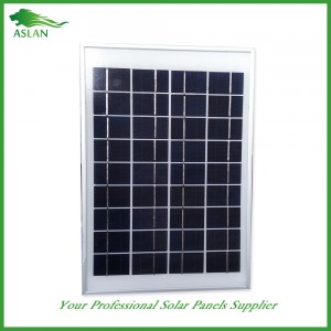 Poli-cristalino panel solar 5W