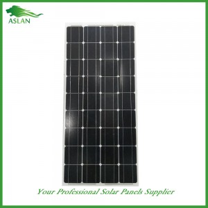 Popular Design for Mono-Crystalline 100W Solar Panel Supply to Korea