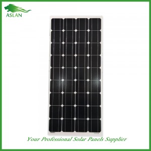 Painéal Mona-criostalach 150W Solar