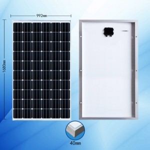 Painéal Mona-criostalach 250W Solar