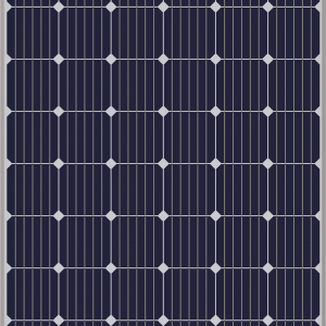 Painéal Mona-criostalach 300W Solar