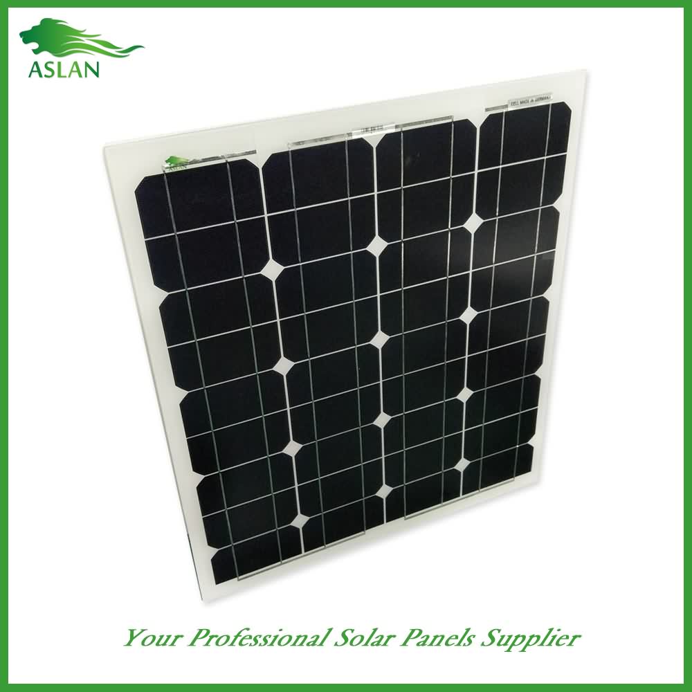 24 Years Factory Mono-Crystalline 50W Solar Panel to Gambia Factories