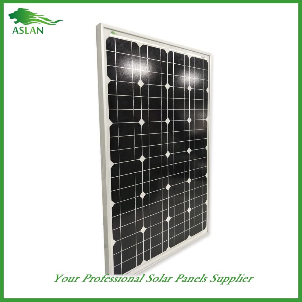 Painéal Mona-criostalach 80W Solar